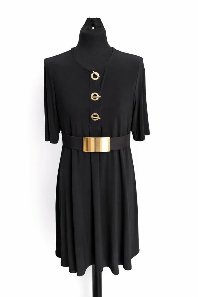 Joseph Ribkoff jurk / tuniek 38, Kleding | Dames, Jurken, Zo goed als nieuw, Maat 38/40 (M), Zwart, Boven de knie, Ophalen of Verzenden