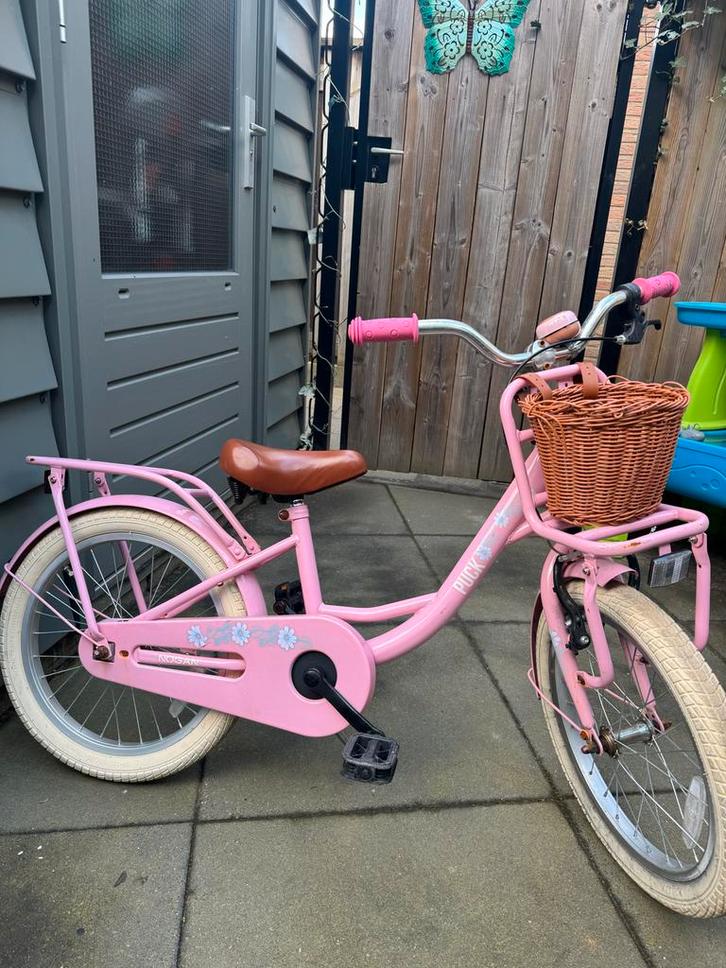 Meisjesfiets 18 inch, Fietsen en Brommers, Fietsen | Meisjes, Gebruikt, 18 inch, Ophalen of Verzenden