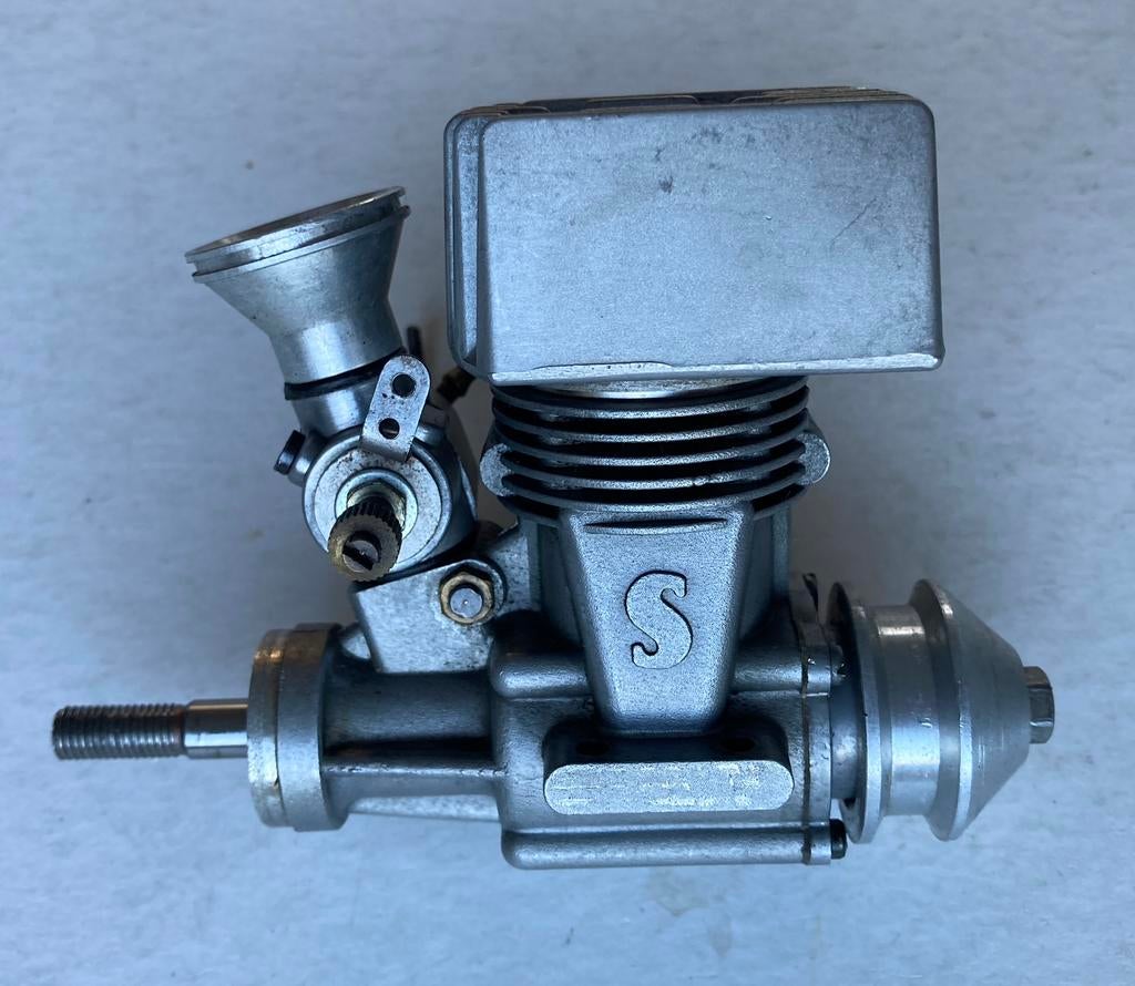 Vintage zeldzame Super Tigre S.21 buggy RS nitro motor, Gebruikt, Verzenden, Onderdeel, Nitro