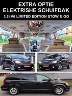 Grand Town&country 3.8i Stow n Go Leer 7p Nav Dvd Tv Inr Mog, Auto's, Chrysler, Grand Voyager, Zwart, Leder, Bedrijf