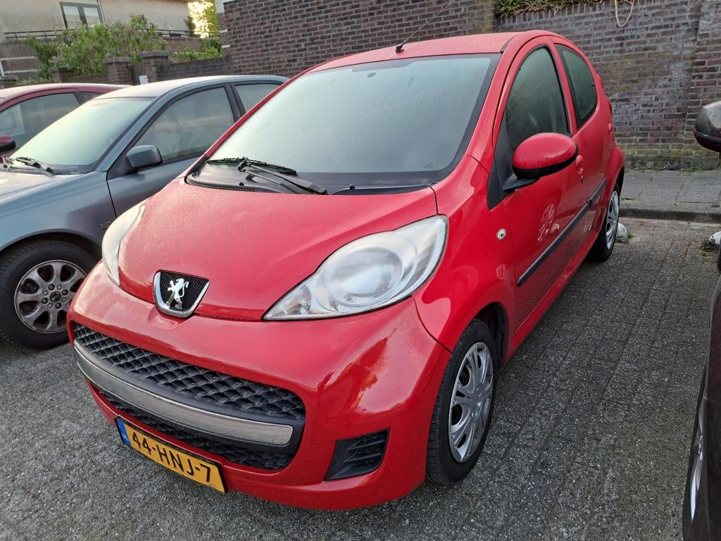 Peugeot 107 Bj 2009 5 Drs, Peugeot 206 1.4 2009, Apk nieuw, Auto's, Peugeot, Voorwielaandrijving, Stof, 74 pk, Origineel Nederlands