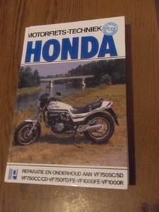 Honda vf 750 sc en sd,, Boeken, Motoren, Zo goed als nieuw, Ophalen of Verzenden