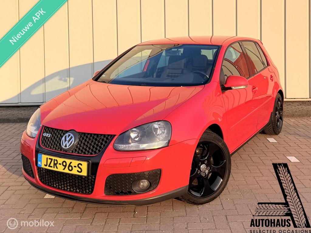 Volkswagen Golf 2.0 TFSI GTI CarPlay Cruise Stoelver 5D Airc, Stof, Gebruikt, 4 cilinders, Bedrijf