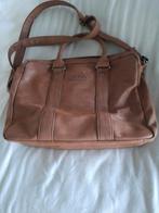 Laptoptas cognac kleur leder, Computers en Software, Laptoptassen, Ophalen of Verzenden, 17 inch of meer, Gebruikt