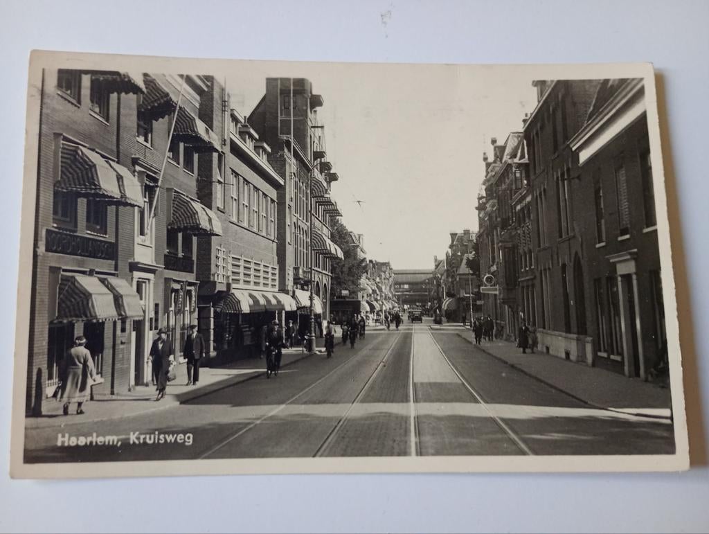 Haarlem Kruisweg 1944, Ophalen of Verzenden, 1940 tot 1960, Gelopen, Noord-Holland