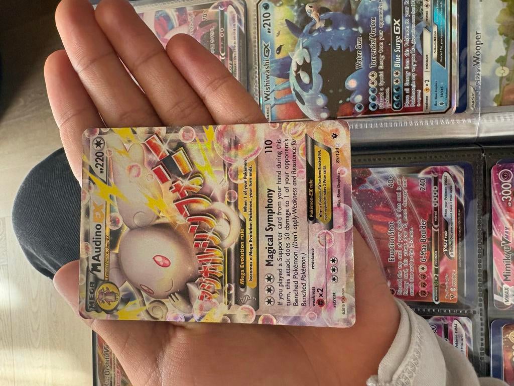 Pokémon Kaart: Mega Audino EX (Gebruikt), Verzenden, Gebruikt, Losse kaart