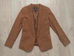 Herfst kastanjebruin getailleerde blazer H&M maat xs, H&M, Bruin, On-line, Zo goed als nieuw