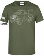 Laro Land Rover shirts - RJ Army Nijmegen, Ophalen of Verzenden, Landmacht, Nederland, Kleding of Schoenen