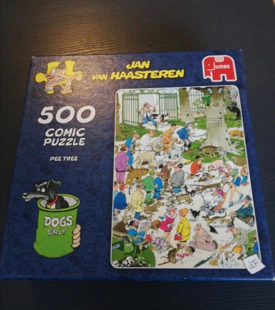 Van Haasteren puzzel the pee tree, Ophalen of Verzenden, 500 t/m 1500 stukjes, Zo goed als nieuw, Legpuzzel