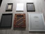 Fotolijst 4 stuks diverse maten 24 x 30 cm t/m 17 x12 cm, Ophalen of Verzenden, Zo goed als nieuw