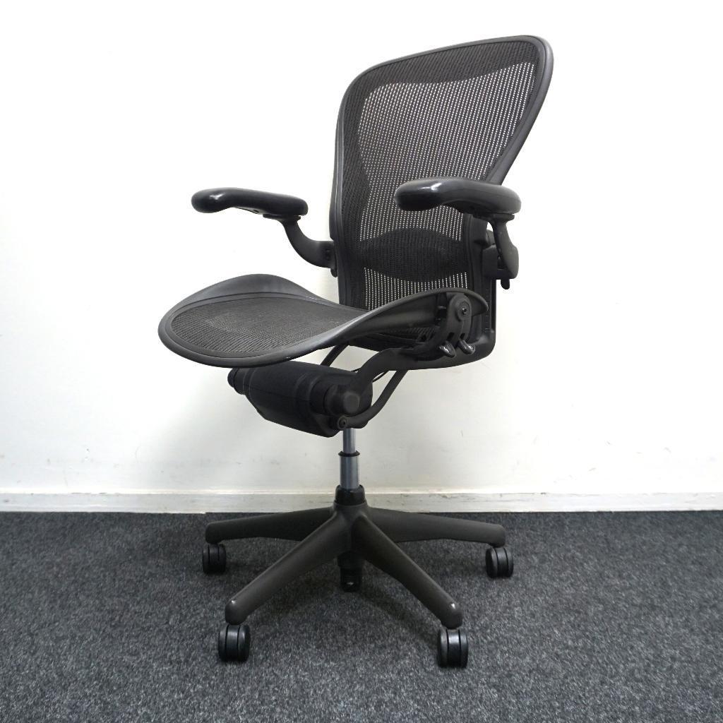 Herman Miller Aeron type C Bureaustoel|Ergonomisch|Antraciet