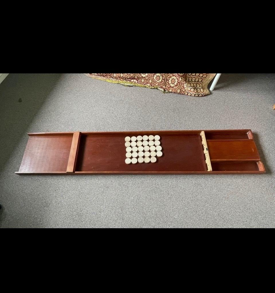 Sjoelbak, Ophalen, Zo goed als nieuw