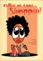 zullen we gaan shoppen? cartoon. kind als naaister, Verzenden, 1980 tot heden, Ongelopen, Overige thema's