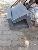 2 L-elementen/keerwanden antraciet, 50x40x7 cm, Tuin en Terras, Ophalen