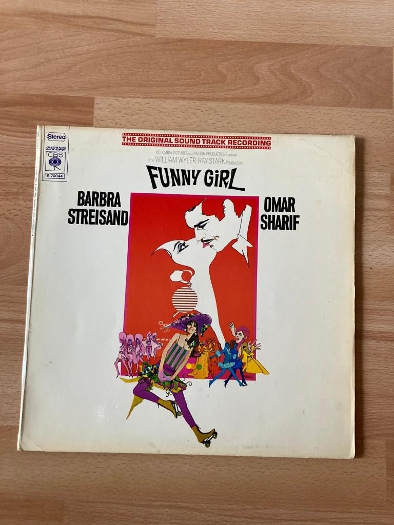 Vinyl LP filmmuziek ; Funny Girl : Barbra Streisand., Ophalen of Verzenden, Zo goed als nieuw, 12 inch, Inclusief boekje