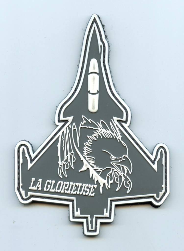 Franse Marine patch 17F Rafale Glorieuse PVC velcro, Ophalen of Verzenden, Luchtmacht, Overige gebieden, Embleem of Badge