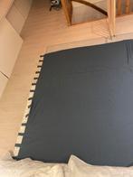 Hema gordijnen 3x verduisterend, Ophalen of Verzenden, Zo goed als nieuw, Blauw, 200 cm of meer