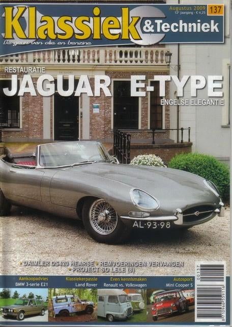 Klassiek & Techniek 137 2009 : Land Rover - BMW E21 - VW T2, Boeken, Auto's | Folders en Tijdschriften, Gelezen, Algemeen, Ophalen of Verzenden