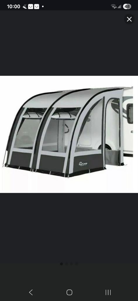 Bustent Starcamp Magnum 260, Ophalen