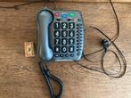 Seniorentelefoon grote toetsen speaker alarmtelefoon Geemarc, Ophalen of Verzenden, Zo goed als nieuw