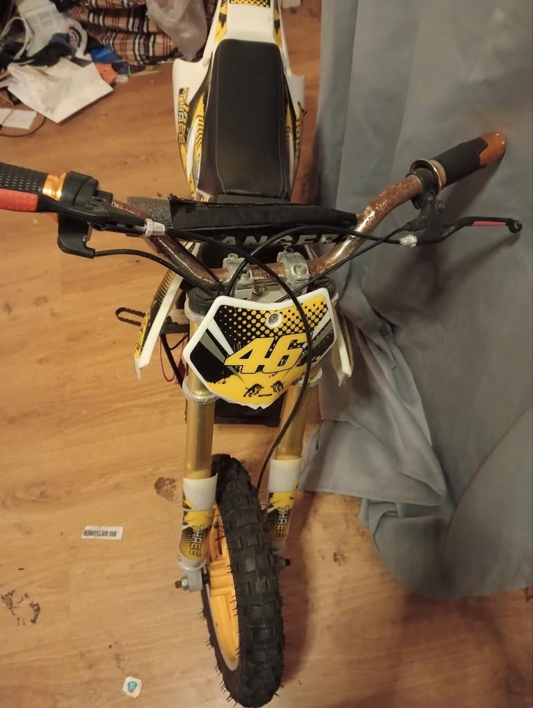 Elektrische crossmotor, Ophalen