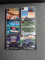 PlayStation 1 Games: Race, Casino & Meer (6 stuks), Spelcomputers en Games, Games | Sony PlayStation 1, Gebruikt, Verzenden, 1 speler