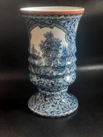 Flamand vaas , Villeroy en Boch, Gebruikt, Blauw, Aardewerk of Porselein, Ophalen of Verzenden