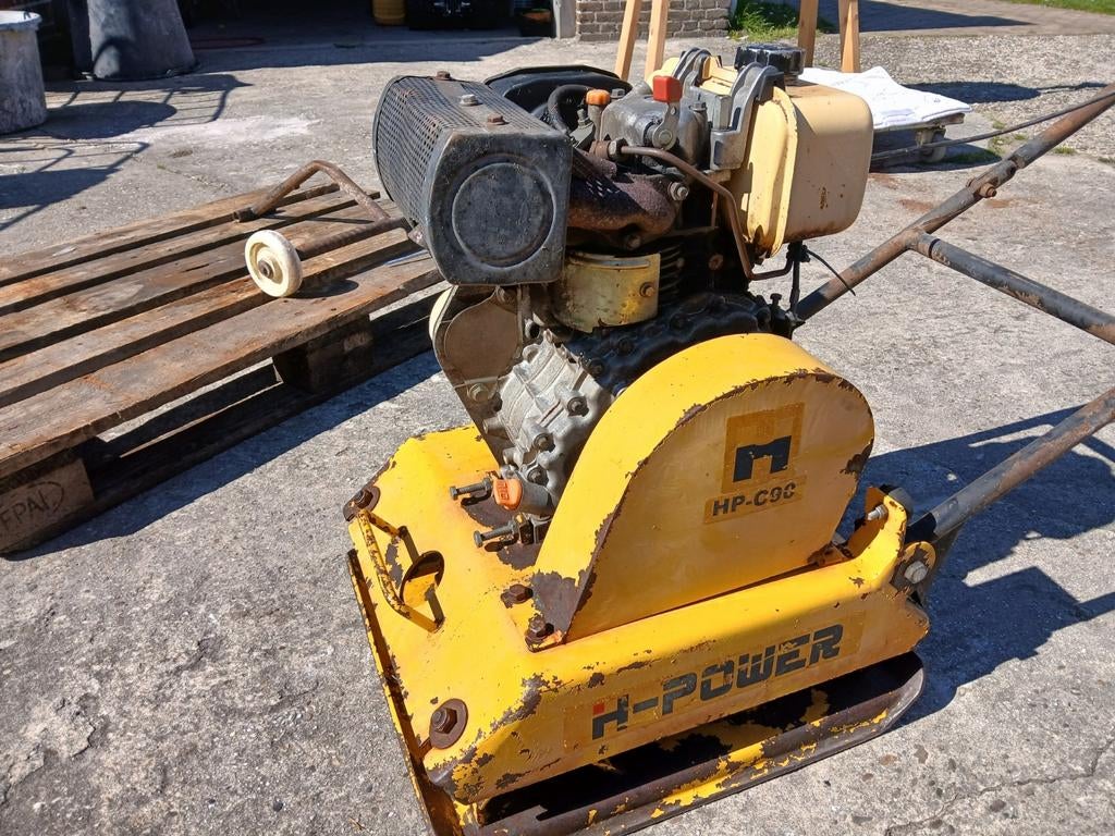 Trilplaat diesel 100kg, Ophalen, Gebruikt