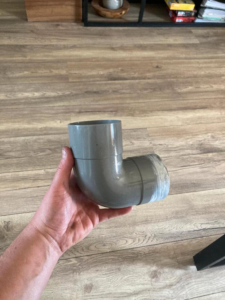 Martens PVC bocht 90 gr.  75, Doe-het-zelf en Verbouw, Buizen en Afvoer, Nieuw, Bochten, Pvc, Minder dan 2 meter, 60 tot 80 mm