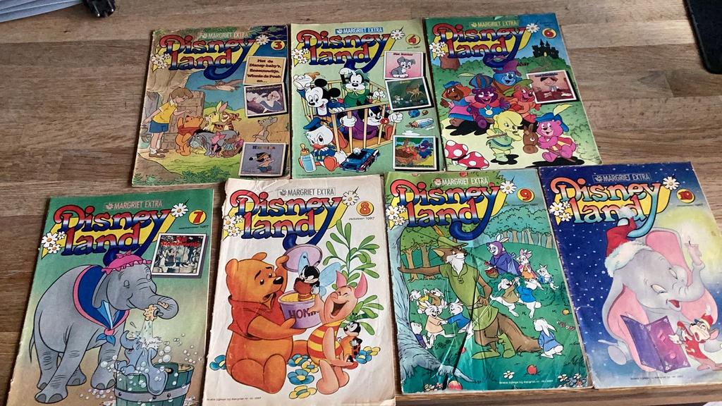 Disneyland margriet extra uit 1987 met o.a. Donald Duck, Gelezen, Europa, Ophalen of Verzenden, Meerdere comics
