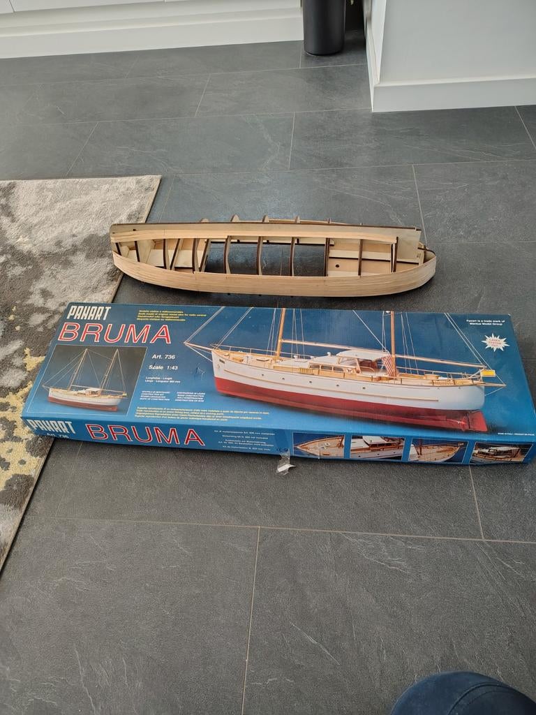 Bruma, Hobby en Vrije tijd, Modelbouw | Boten en Schepen, Ophalen of Verzenden