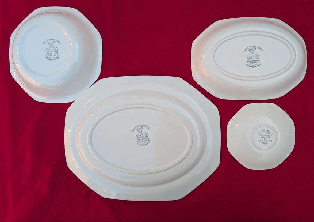 Royal Staffordshire Old Pekin Ironstone servies - compleet, Ophalen