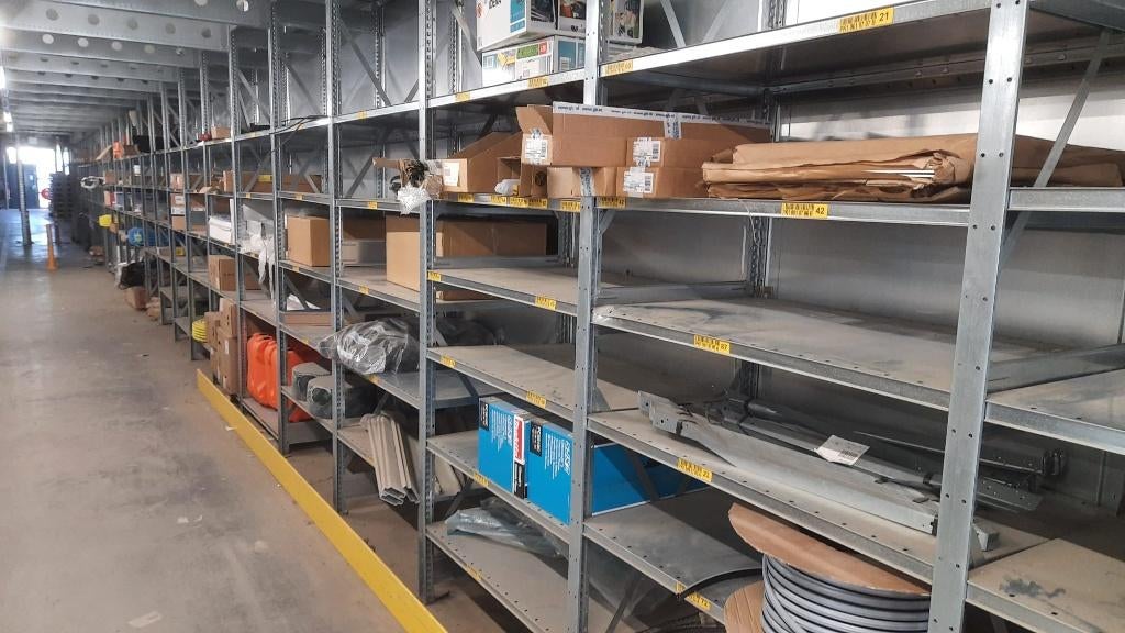 Dexion HI280 Legbordstelling 40cm diep Stelling Gebruikt, Zo goed als nieuw, Dexion, Info@bedrijfsinrichtingnederland.nl, Buitenvaart 2108C, Hoogeveen