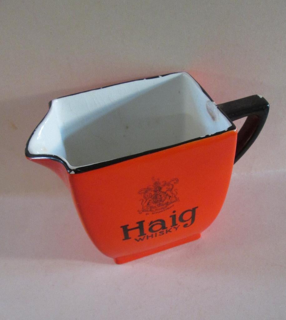 Haig whisky  waterkan Petrus Regout 1930 art deco, Verzamelen, Ophalen of Verzenden, Gebruikt, Gebruiksvoorwerp