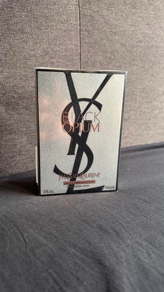 YSL Black Opium Eau de Parfum Glitter 90ml, Ophalen of Verzenden, Nieuw