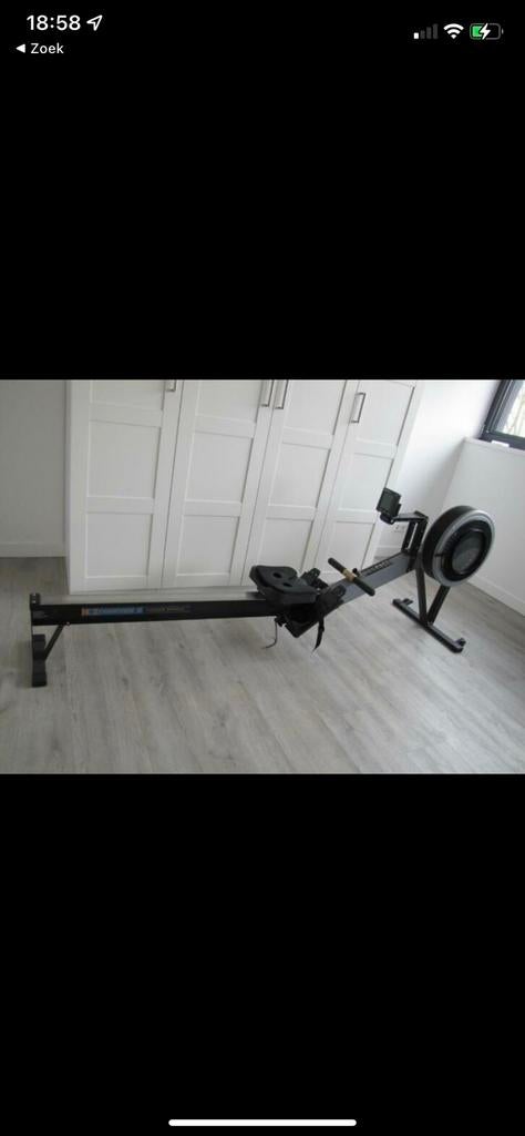 Roeitrainer concept 2 model C PM5 display, Sport en Fitness, Ophalen, Benen, Gebruikt, Metaal