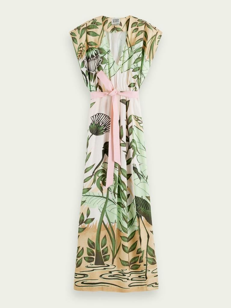 Scotch & soda print maxi dress nieuw, Overige kleuren, Nieuw, Scotch & Soda, Ophalen of Verzenden