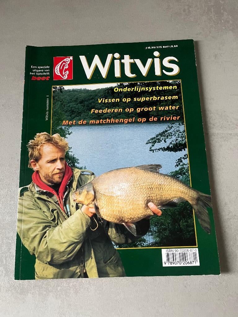 adv 129 / NIEUW set 4 visboeken witvissen, Watersport en Boten, Hengelsport | Algemeen, Ophalen of Verzenden, Nieuw, Boek of Tijdschrift