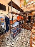 Houten stellingkast, Huis en Inrichting, Kasten | Stellingkasten, Ophalen, Zo goed als nieuw