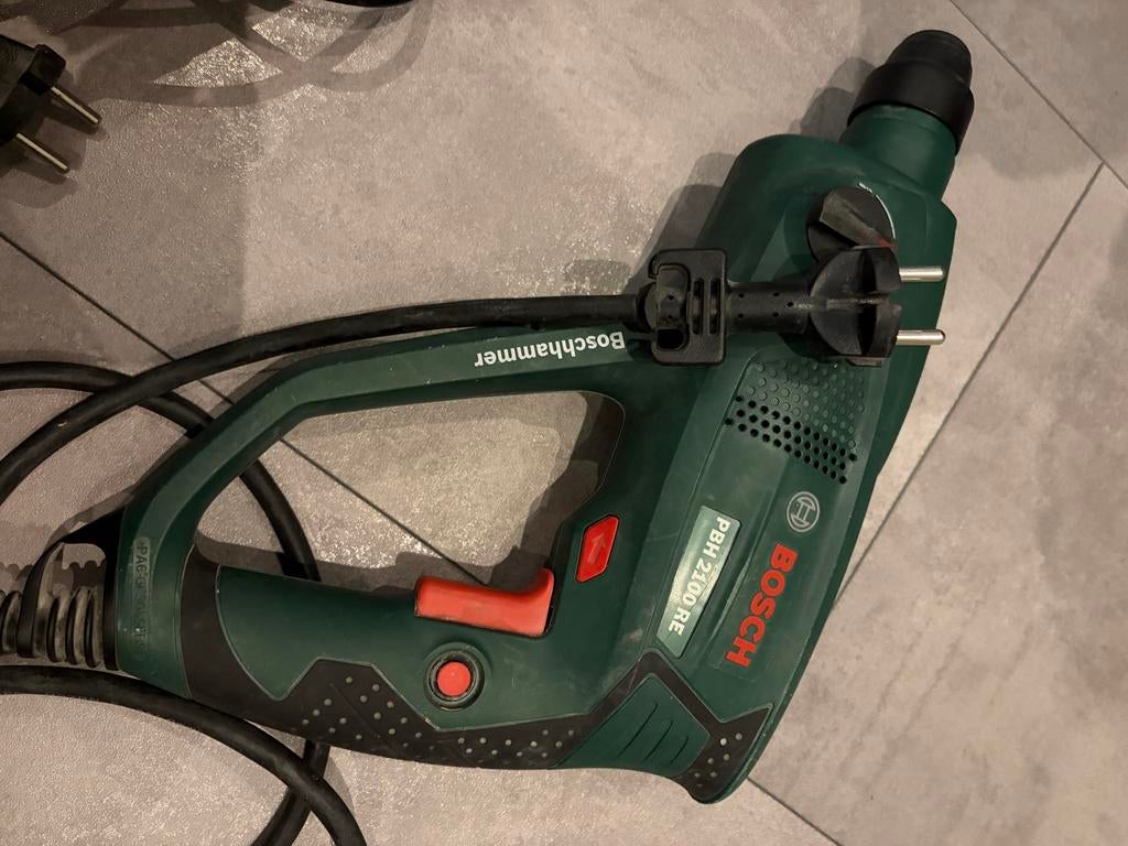 Boschhamer PBH 2100 RE, Ophalen, 600 watt of meer, Boor- en/of Breekhamer, Zo goed als nieuw