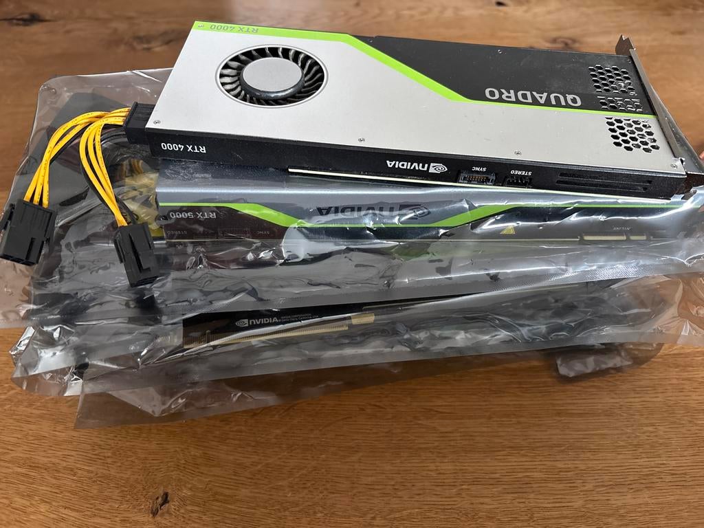 Nvidia Quadro RTX 4000 videokaart, GDDR6, PCI-Express 4, Ophalen of Verzenden, Zo goed als nieuw