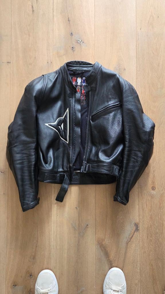 Leren motorjack Dainese mt 56, Ophalen, Dainese, Heren, Jas | leer