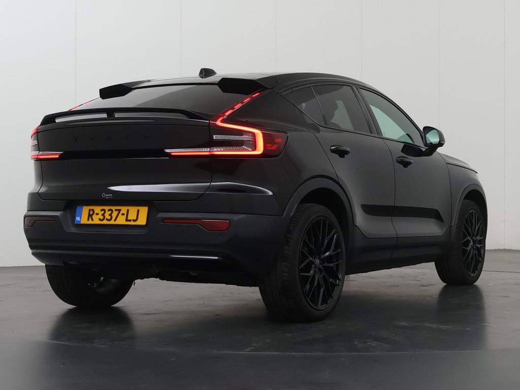 Volvo C40 Recharge Plus 69 kWh | SOH 94% | Trekhaak | Panora, Stof, Gebruikt, Zwart, 90 €/maand
