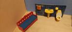 Lundby bank en badkamer set, Ophalen of Verzenden, Gebruikt, Poppenhuis