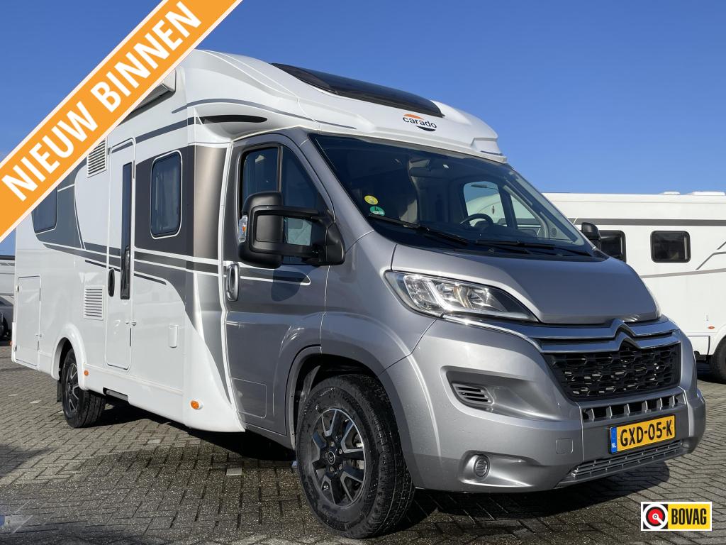 Carado T 459 DAKAIRCO/HEFBED/TV/FIETSE, Caravans en Kamperen, Ringverwarming, Koelkast, Luifel, Bedrijf