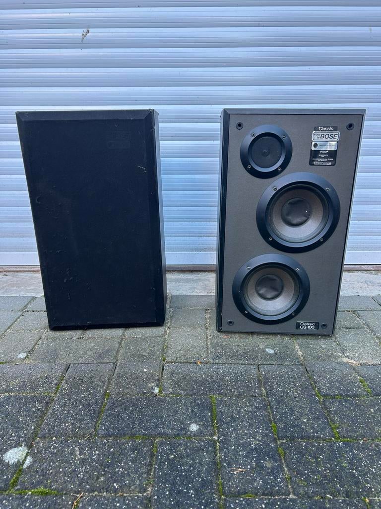 Bose ML4 (BLK) speakers, Ophalen, Gebruikt, Front, Rear of Stereo speakers, Bose