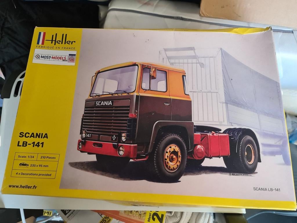Scania, Hobby en Vrije tijd, Italeri, Groter dan 1:32, Nieuw, Ophalen of Verzenden