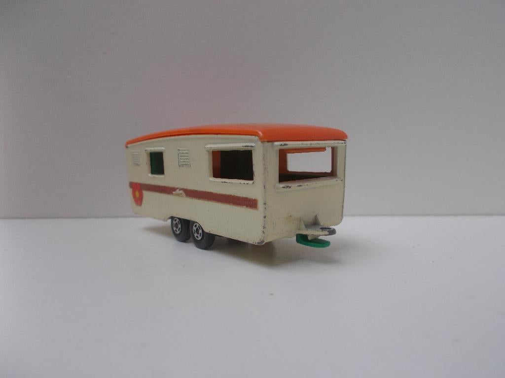 6189 Trailer Caravan Lesney Matchbox Superfast No 57, Ophalen of Verzenden, Gebruikt, Overige typen