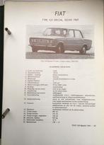Fiat 124 special 1969. Olyslagers autotechnisch handb.33 blz, Ophalen of Verzenden