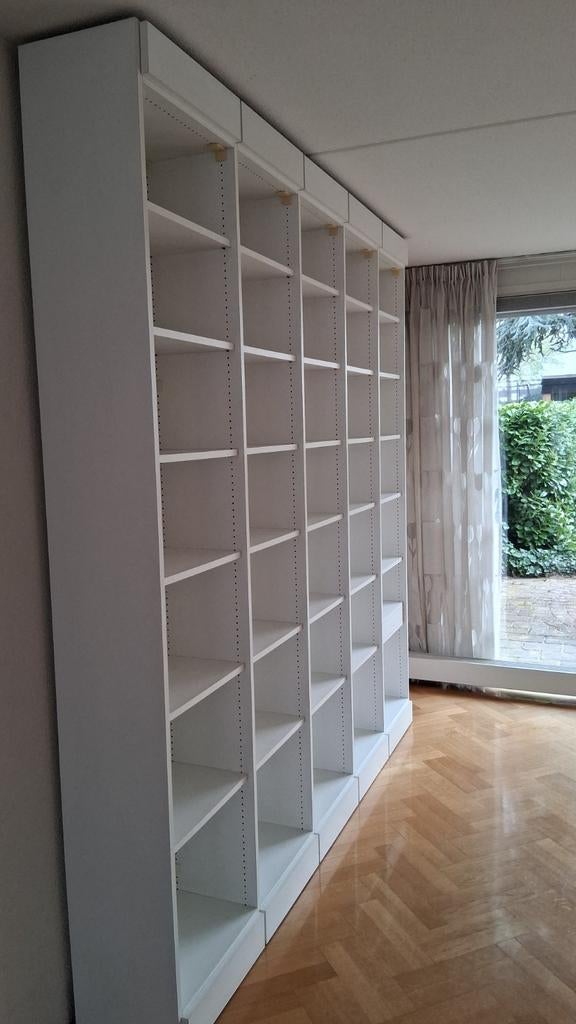 IP20 boekenkast systeem, Huis en Inrichting, Kasten | Kledingkasten, Ophalen, Met plank(en), 200 cm of meer, Zo goed als nieuw
